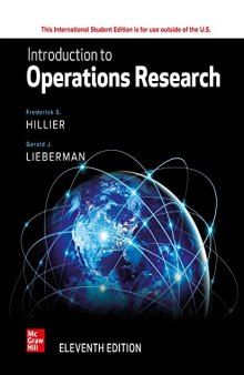 ISE Introduction to Operations Research (ISE HED IRWIN INDUSTRIAL ENGINEERING)