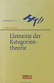Elemente der Kategorientheorie (German Edition)