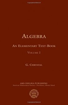 Algebra : an elementary text-book for the higher classes of secondary schools and for colleges