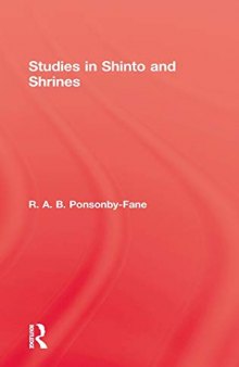 Studies in Shintō and Shrines