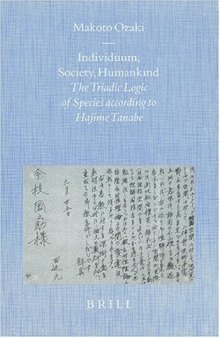 Individuum, Society, Humankind: The Triadic Logic of Species According to Hajime Tanabe
