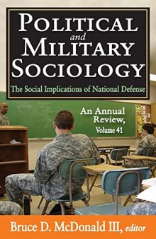 Political and Military Sociology (Political and Military Sociology Series)