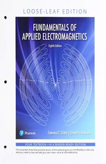 Fundamentals of Applied Electromagnetics (8th Edition)