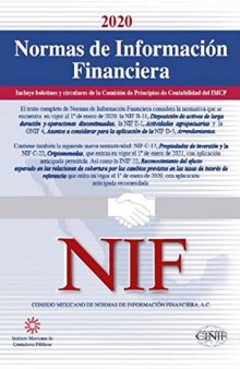 Normas de Información Financiera 2020 Profesional