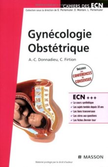 Gynécologie - Obstétrique (French Edition)