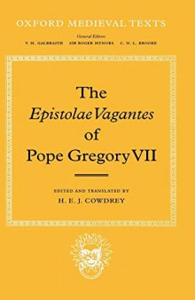 The Epistolae Vagantes of Pope Gregory VII