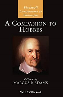 A Companion to Hobbes (Blackwell Companions to Philosophy)