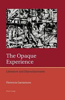 The Opaque Experience: Literature and Disenchantment (Iberian and Latin American Studies: The Arts, Literature, and Identity)