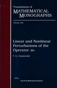 Linear and Nonlinear Perturbations of the Operator