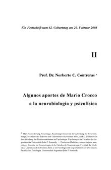 [Article] Algunos aportes de Mario Crocco a la neurobiología y psicofísica