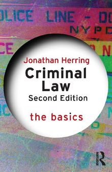Criminal Law - the Basics