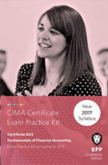 CIMA - Fundamentals of Financial Accounting: Practice and Revision Kit