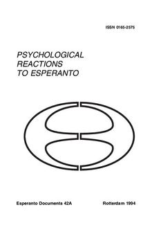 Psychological reactions to Esperanto