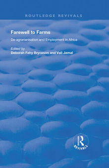Farewell to Farms: De-agrarianisation and Employment in Africa