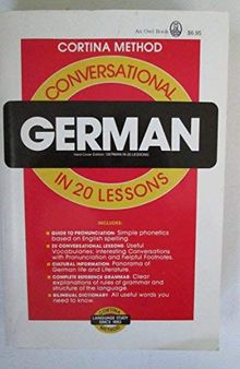 Conversational German in 20 Lessons (German Edition). audio application