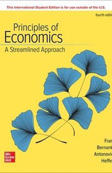 ISE Principles of Economics, A Streamlined Approach