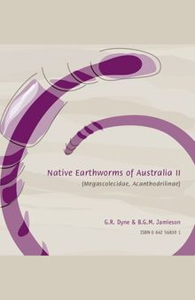 Native Earthworms of Australia II (Megascolecidae, Acanthodrilinae)