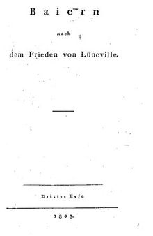 Baiern nach dem Frieden von Lüneville [Luneville]