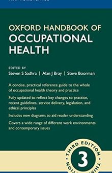 Oxford Handbook of Occupational Health 3e (Oxford Medical Handbooks)