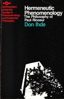 Hermeneutic Phenomenology: The Philosopher of Paul Ricoeur