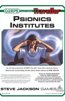 GURPS 4th edition. Traveller. Psionics Institutes