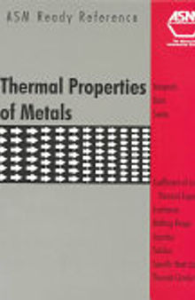 ASM Ready Reference: Thermal properties of metals