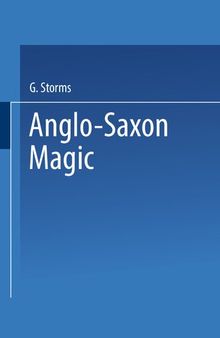 Anglo-Saxon Magic