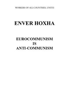 Eurocommunism is Anti-Communism