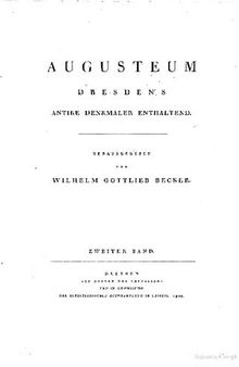 Augusteum : Dresdens antike Denkmäler enthaltend
