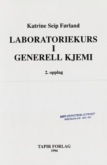 Laboratoriekurs i generell kjemi