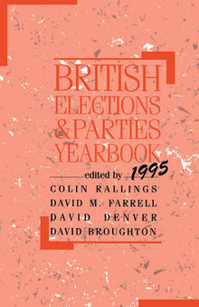 British Elections and Parties Yearbook 2019