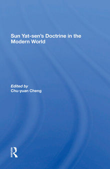Sun Yat-Sen's Doctrine in the Modern World