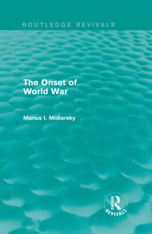 The Onset of World War