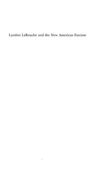 Lyndon LaRouche and the new American fascism