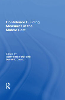 Confidence Building Measures in the Middle East