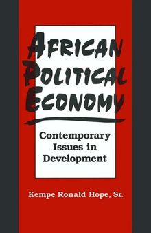 African Political Economy: Contemporary Issues in Development