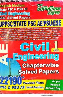 Civil Engineering JE/AE Exam Series Volume 1