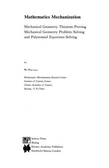 Mathematics Mechanization