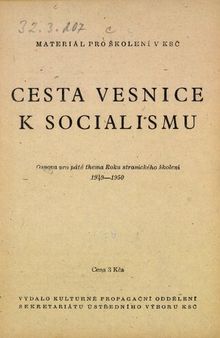 Cesta vesnice k socialismu