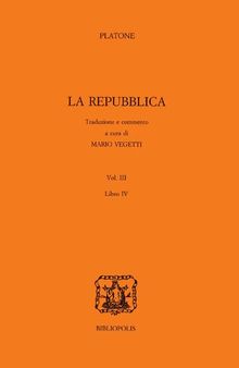 Platone: La repubblica, libro IV