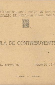 Matrícula de contribuyentes 1896 (Perú)