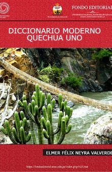Diccionario moderno quechua Uno (Qichwa/ Quechua)