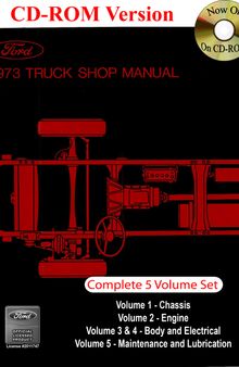 1973 Ford Truck Shop Manual
