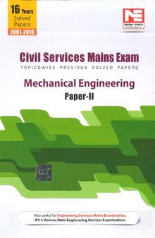 CSE(Mains)-Mechanical Engineering: Volume 2