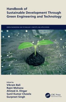 Handbook of Sustainable Development Through Green Engineering and Technology