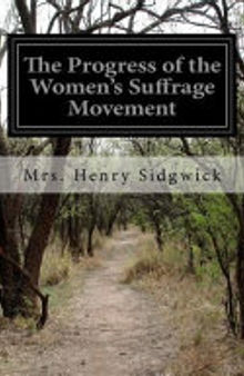 The Progress of the Women's Suffrage Movement