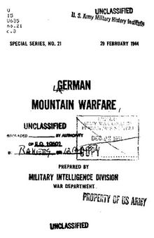 German-Mountain-Warfare