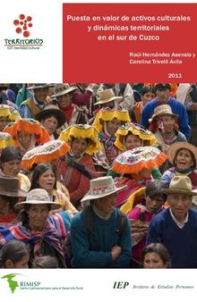 Puesta en valor de activos culturales y dinámicas territoriales en el sur de Cuzco