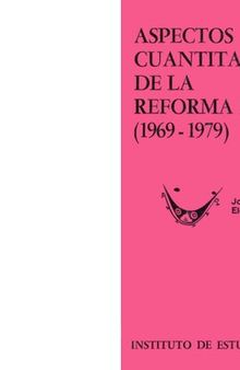 Aspectos cuantitativos de la reforma agraria 1969-1979 (Perú)