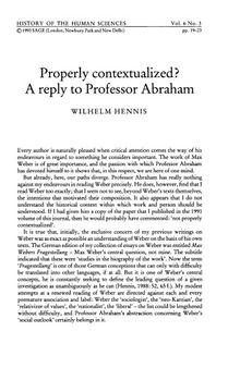 [PAPER] Properly contextualized? A reply to Professor Abraham